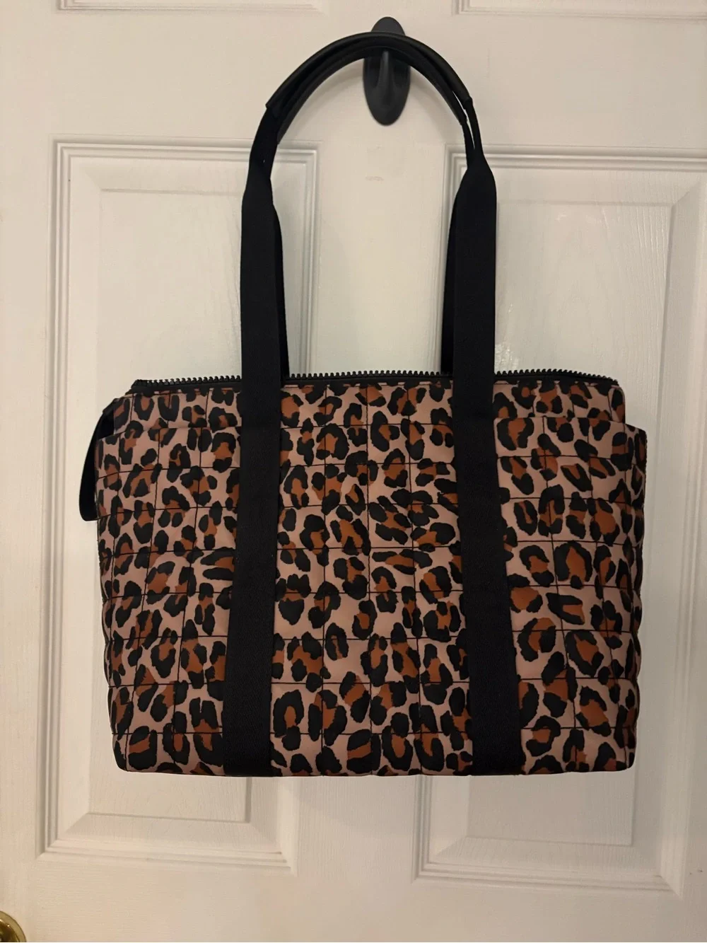 kate spade quilted leopard
